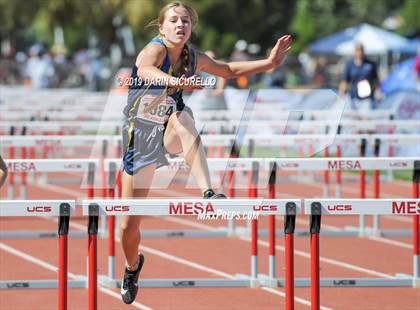 Thumbnail 3 in AIA Track & Field Championships-Fri (Girls Hurdles) photogallery.