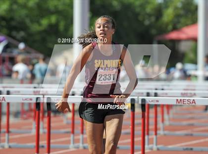 Thumbnail 2 in AIA Track & Field Championships-Fri (Girls Hurdles) photogallery.