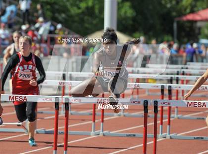 Thumbnail 3 in AIA Track & Field Championships-Fri (Girls Hurdles) photogallery.