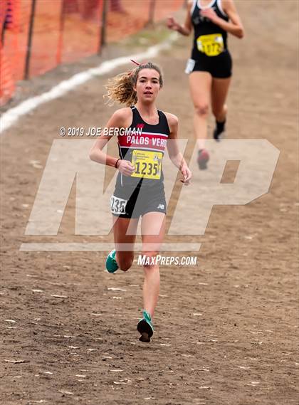 Thumbnail 2 in CIF State Cross Country Championships (Girls D3 Race) photogallery.