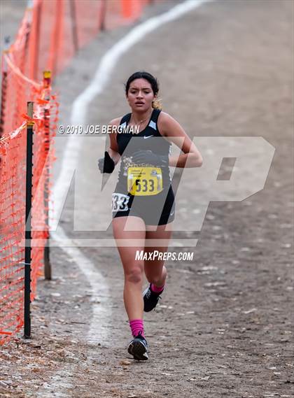 Thumbnail 3 in CIF State Cross Country Championships (Girls D3 Race) photogallery.