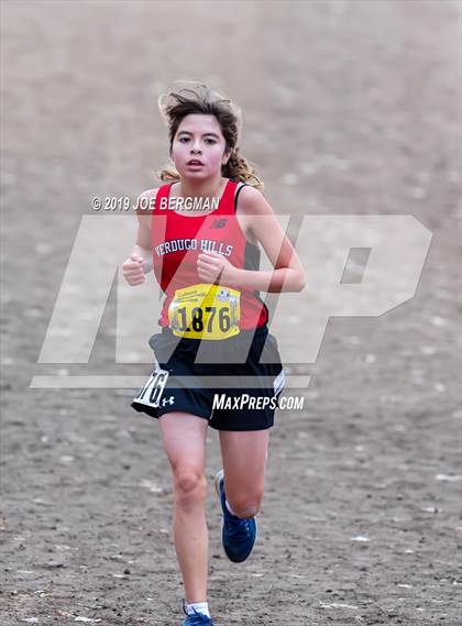 Thumbnail 1 in CIF State Cross Country Championships (Girls D3 Race) photogallery.