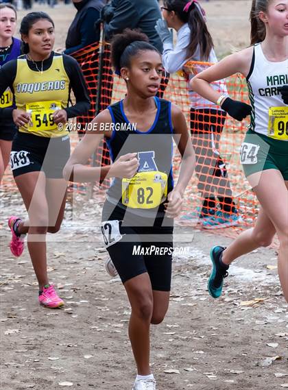 Thumbnail 2 in CIF State Cross Country Championships (Girls D3 Race) photogallery.