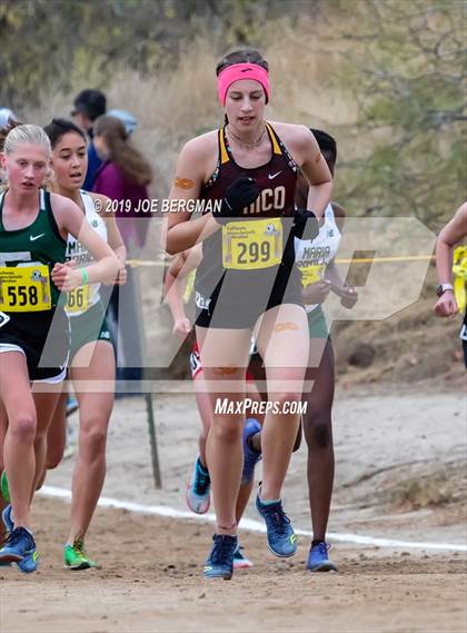 Thumbnail 1 in CIF State Cross Country Championships (Girls D3 Race) photogallery.