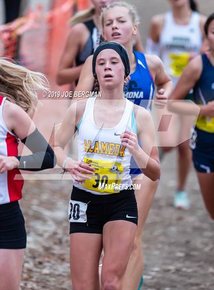 Thumbnail 3 in CIF State Cross Country Championships (Girls D3 Race) photogallery.