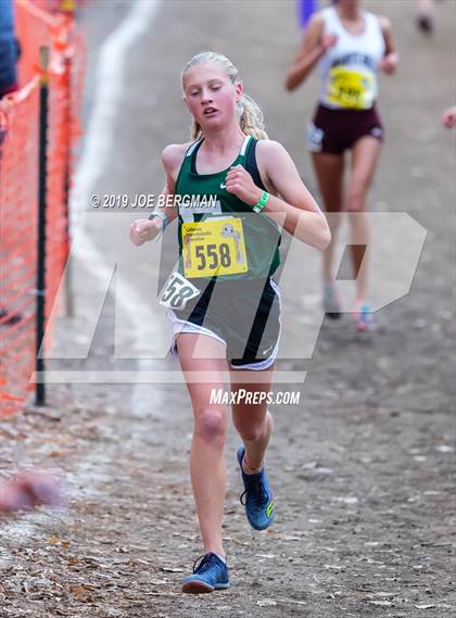 Thumbnail 1 in CIF State Cross Country Championships (Girls D3 Race) photogallery.