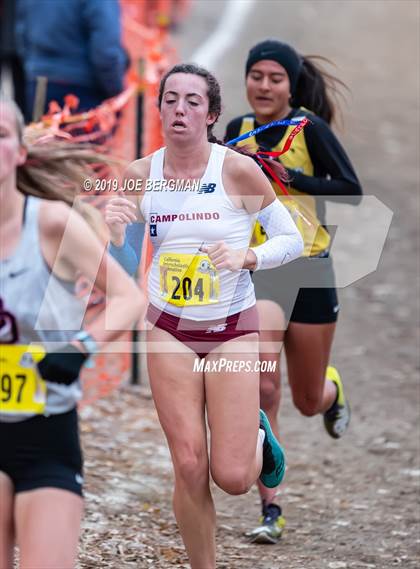 Thumbnail 1 in CIF State Cross Country Championships (Girls D3 Race) photogallery.
