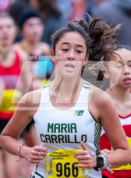 Thumbnail 3 in CIF State Cross Country Championships (Girls D3 Race) photogallery.