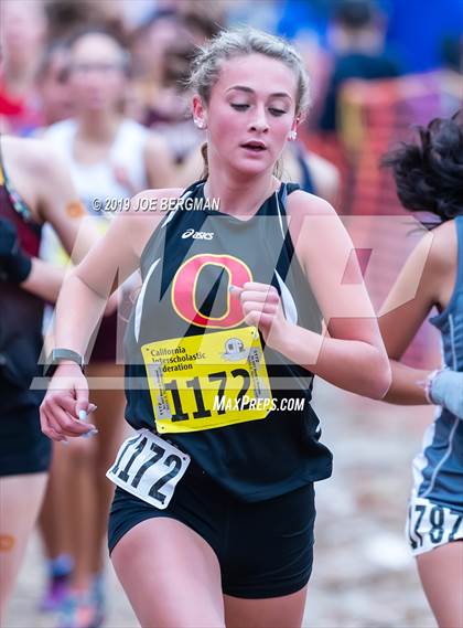 Thumbnail 2 in CIF State Cross Country Championships (Girls D3 Race) photogallery.