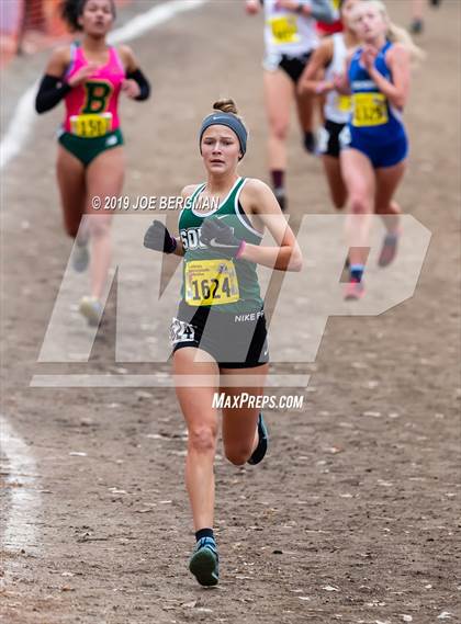 Thumbnail 3 in CIF State Cross Country Championships (Girls D3 Race) photogallery.