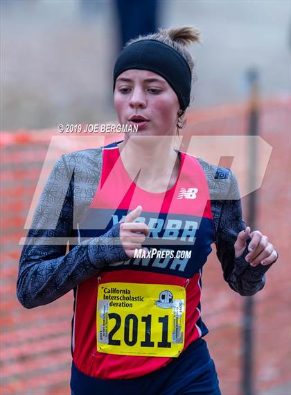 Thumbnail 3 in CIF State Cross Country Championships (Girls D3 Race) photogallery.