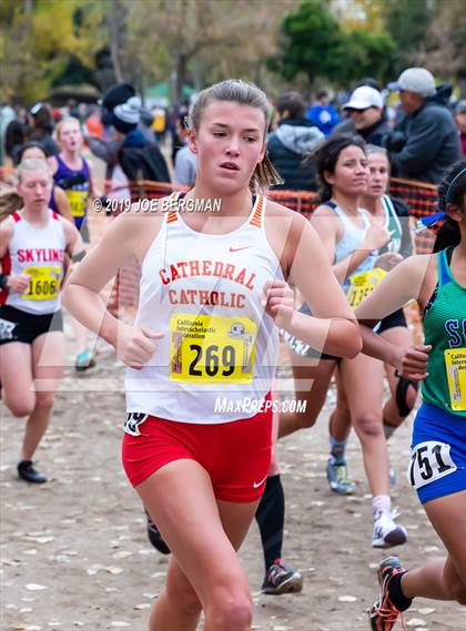 Thumbnail 3 in CIF State Cross Country Championships (Girls D3 Race) photogallery.