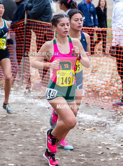 Thumbnail 1 in CIF State Cross Country Championships (Girls D3 Race) photogallery.