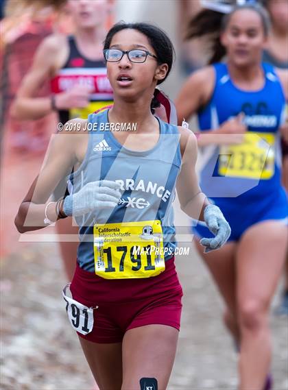Thumbnail 3 in CIF State Cross Country Championships (Girls D3 Race) photogallery.