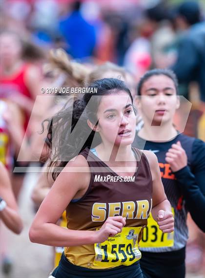 Thumbnail 1 in CIF State Cross Country Championships (Girls D3 Race) photogallery.
