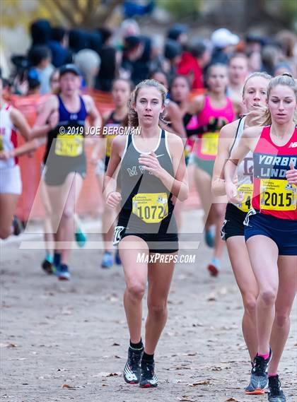 Thumbnail 2 in CIF State Cross Country Championships (Girls D3 Race) photogallery.