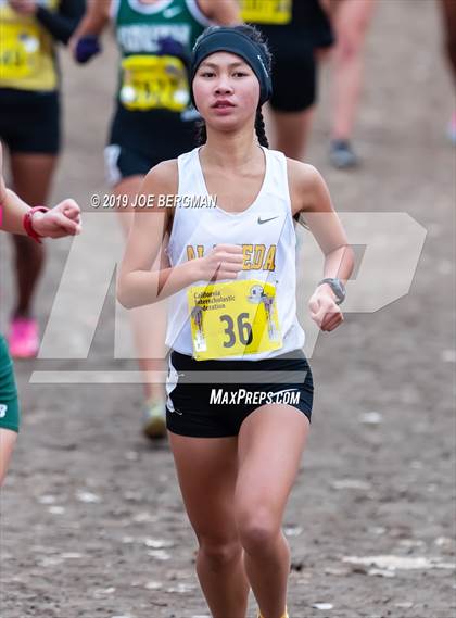 Thumbnail 3 in CIF State Cross Country Championships (Girls D3 Race) photogallery.