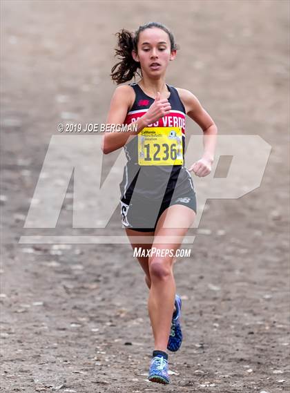 Thumbnail 3 in CIF State Cross Country Championships (Girls D3 Race) photogallery.