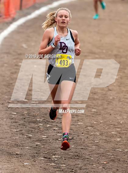Thumbnail 2 in CIF State Cross Country Championships (Girls D3 Race) photogallery.
