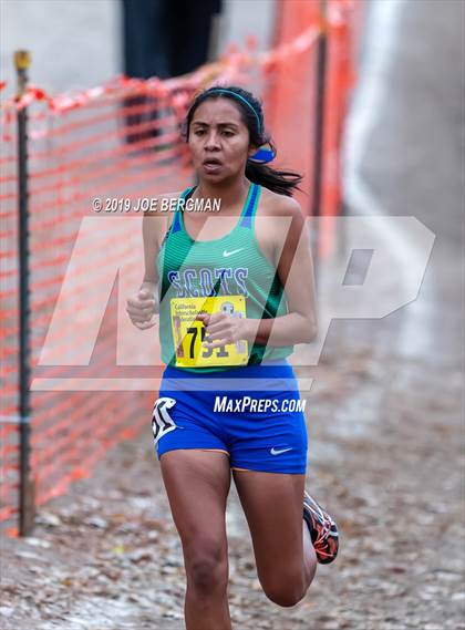 Thumbnail 1 in CIF State Cross Country Championships (Girls D3 Race) photogallery.