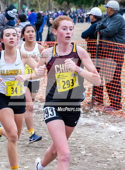 Thumbnail 2 in CIF State Cross Country Championships (Girls D3 Race) photogallery.