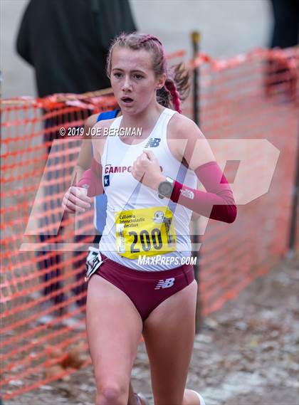 Thumbnail 1 in CIF State Cross Country Championships (Girls D3 Race) photogallery.