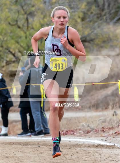 Thumbnail 3 in CIF State Cross Country Championships (Girls D3 Race) photogallery.
