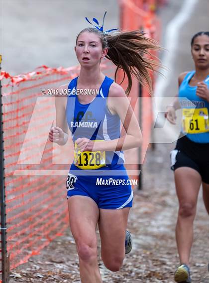 Thumbnail 2 in CIF State Cross Country Championships (Girls D3 Race) photogallery.