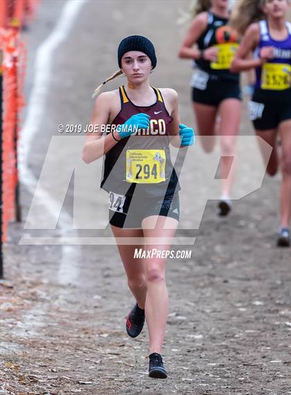 Thumbnail 3 in CIF State Cross Country Championships (Girls D3 Race) photogallery.