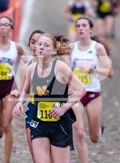 Thumbnail 1 in CIF State Cross Country Championships (Girls D3 Race) photogallery.