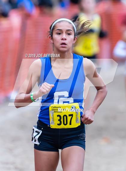 Thumbnail 3 in CIF State Cross Country Championships (Girls D3 Race) photogallery.