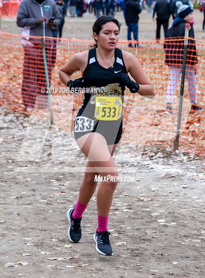 Thumbnail 2 in CIF State Cross Country Championships (Girls D3 Race) photogallery.