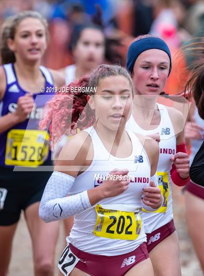 Thumbnail 2 in CIF State Cross Country Championships (Girls D3 Race) photogallery.