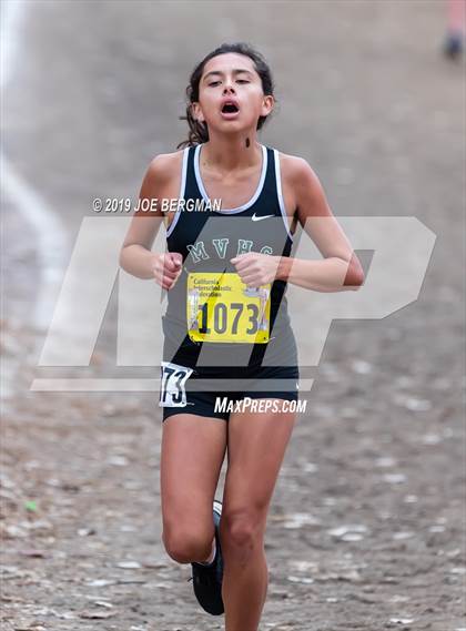 Thumbnail 1 in CIF State Cross Country Championships (Girls D3 Race) photogallery.