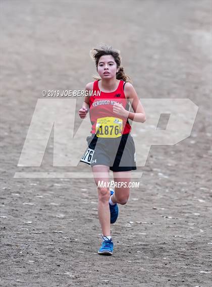 Thumbnail 3 in CIF State Cross Country Championships (Girls D3 Race) photogallery.