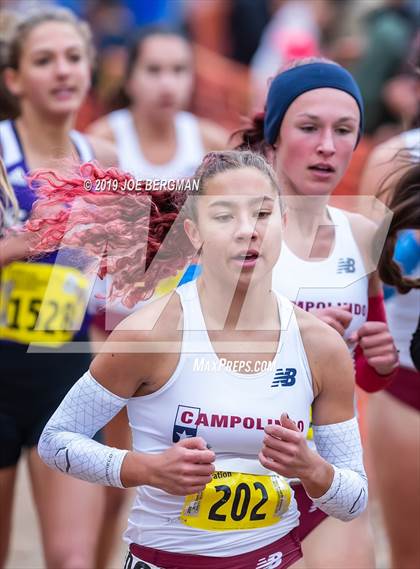Thumbnail 3 in CIF State Cross Country Championships (Girls D3 Race) photogallery.