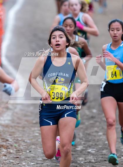 Thumbnail 2 in CIF State Cross Country Championships (Girls D3 Race) photogallery.