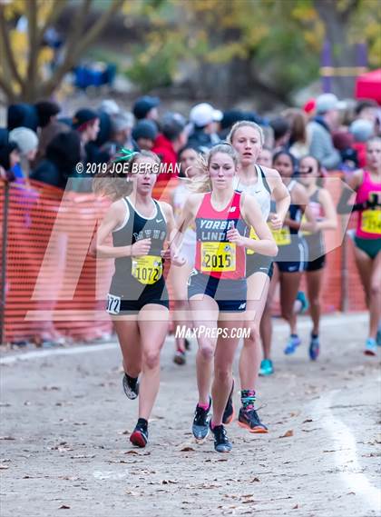 Thumbnail 3 in CIF State Cross Country Championships (Girls D3 Race) photogallery.