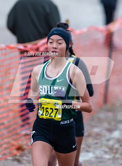 Thumbnail 2 in CIF State Cross Country Championships (Girls D3 Race) photogallery.