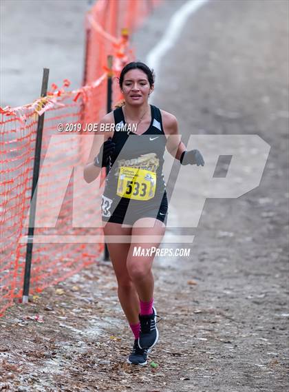 Thumbnail 1 in CIF State Cross Country Championships (Girls D3 Race) photogallery.