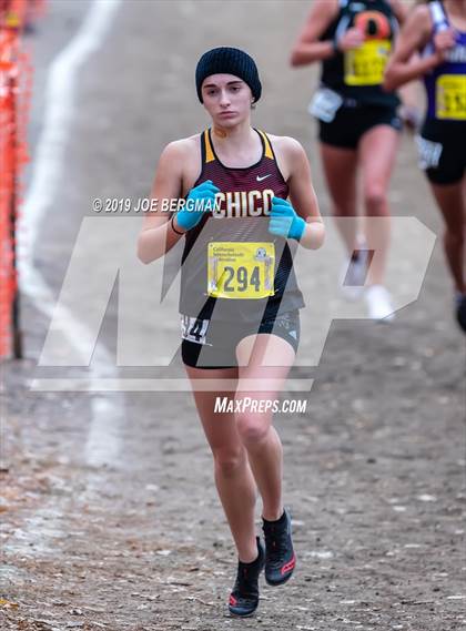 Thumbnail 2 in CIF State Cross Country Championships (Girls D3 Race) photogallery.