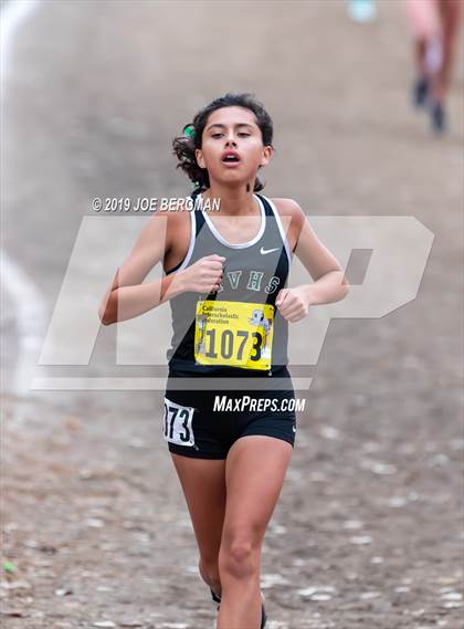 Thumbnail 3 in CIF State Cross Country Championships (Girls D3 Race) photogallery.