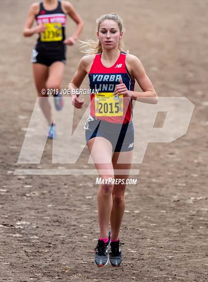Thumbnail 1 in CIF State Cross Country Championships (Girls D3 Race) photogallery.