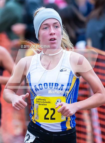 Thumbnail 3 in CIF State Cross Country Championships (Girls D3 Race) photogallery.