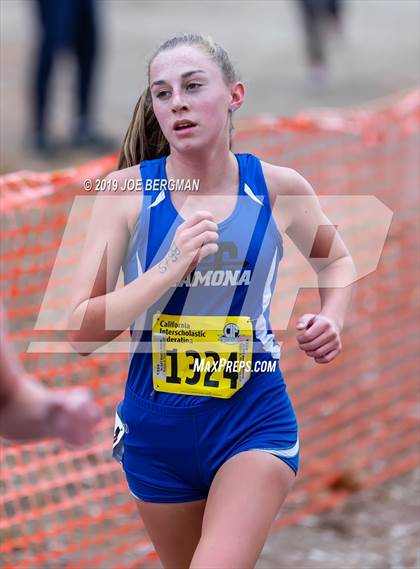 Thumbnail 1 in CIF State Cross Country Championships (Girls D3 Race) photogallery.