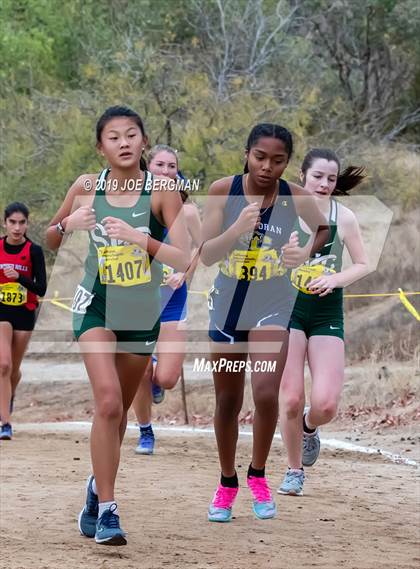 Thumbnail 1 in CIF State Cross Country Championships (Girls D3 Race) photogallery.