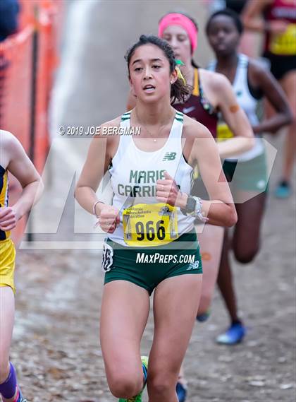 Thumbnail 1 in CIF State Cross Country Championships (Girls D3 Race) photogallery.