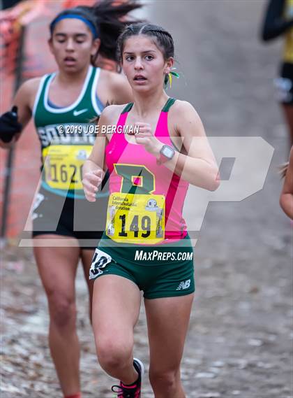 Thumbnail 2 in CIF State Cross Country Championships (Girls D3 Race) photogallery.