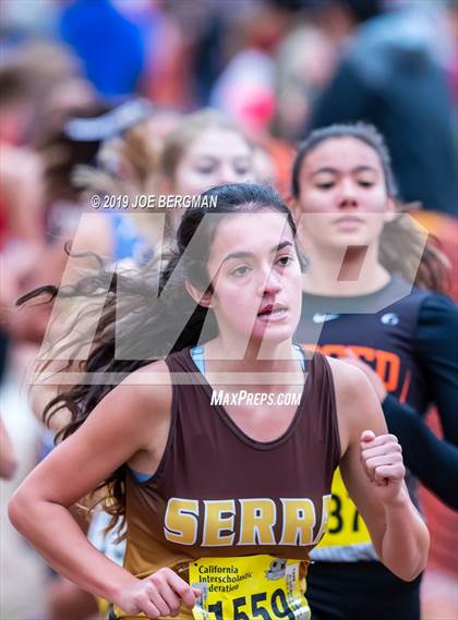 Thumbnail 2 in CIF State Cross Country Championships (Girls D3 Race) photogallery.