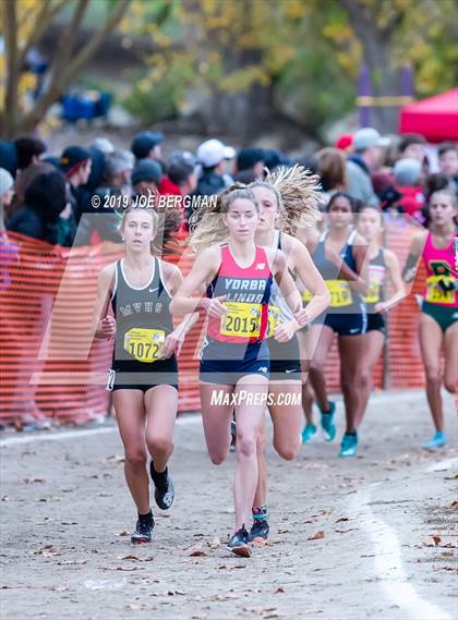 Thumbnail 2 in CIF State Cross Country Championships (Girls D3 Race) photogallery.